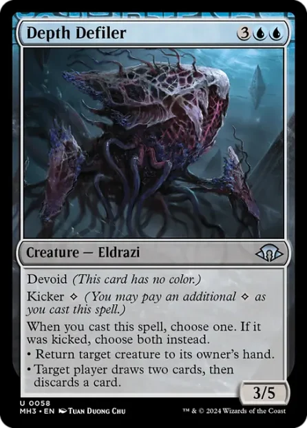 Depth Defiler, Modern Horizons 3 — Magic: The Gathering card