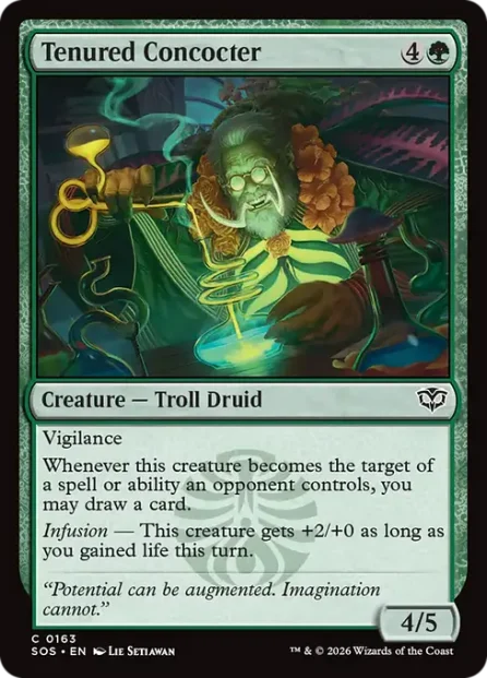 Tenured Concocter, Secrets of Strixhaven — Magic: The Gathering card