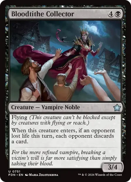 Bloodtithe Collector, Foundations — Magic: The Gathering card