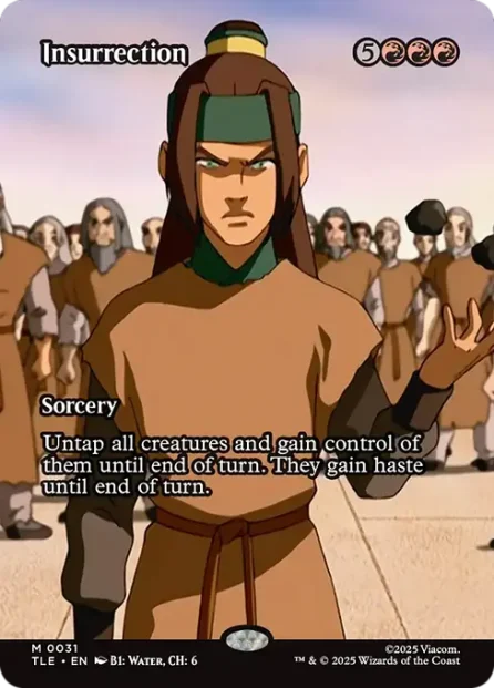 Insurrection, Avatar: The Last Airbender Eternal — Magic: The Gathering card