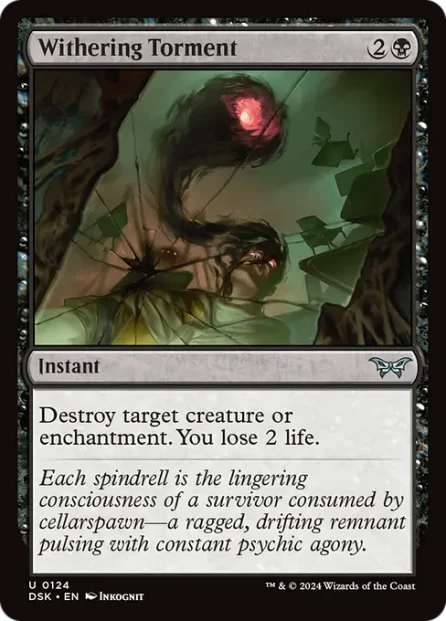 Withering Torment, Duskmourn: House of Horror — Magic: The Gathering card
