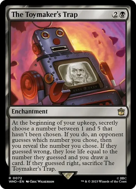 The Toymaker's Trap, Doctor Who — Magic: The Gathering card