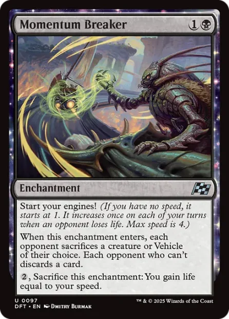 Momentum Breaker, Aetherdrift — Magic: The Gathering card