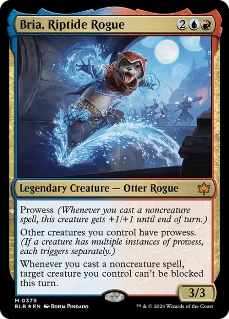 Bria, Riptide Rogue, Bloomburrow — Magic: The Gathering card
