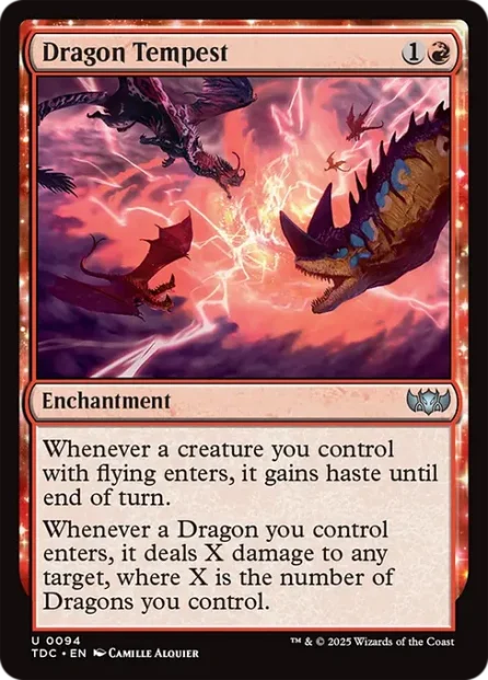 Dragon Tempest, Tarkir: Dragonstorm Commander — Magic: The Gathering card