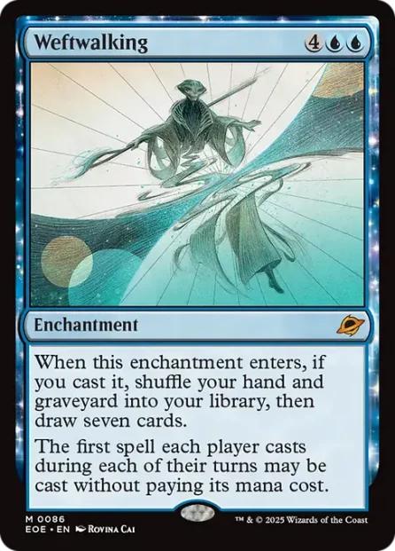 Weftwalking, Edge of Eternities — Magic: The Gathering card