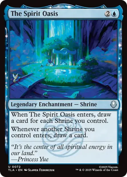 The Spirit Oasis, Avatar: The Last Airbender — Magic: The Gathering card