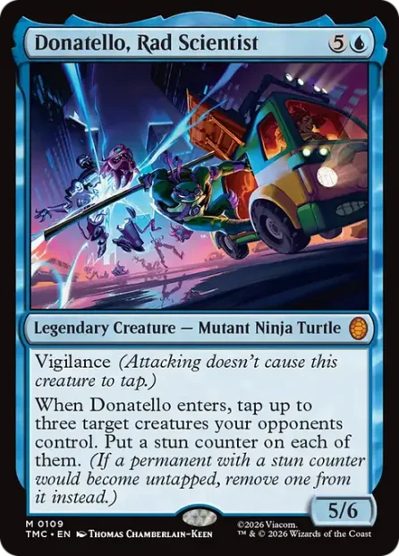 Donatello, Rad Scientist, Teenage Mutant Ninja Turtles Eternal — Magic: The Gathering card