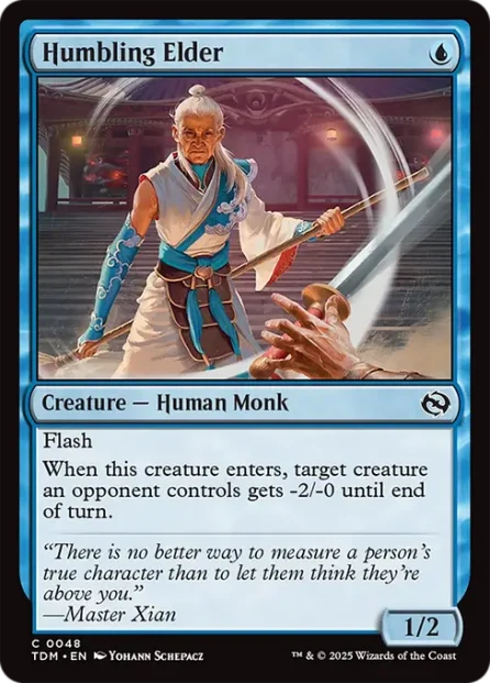 Humbling Elder, Tarkir: Dragonstorm — Magic: The Gathering card