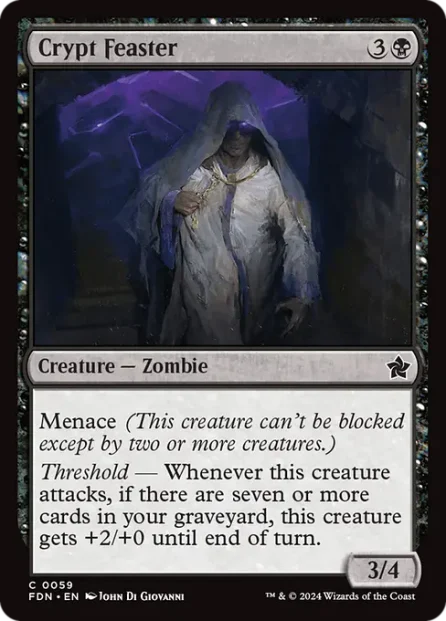 Crypt Feaster, Foundations — Magic: The Gathering card