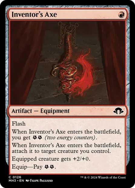 Inventor's Axe, Modern Horizons 3 — Magic: The Gathering card