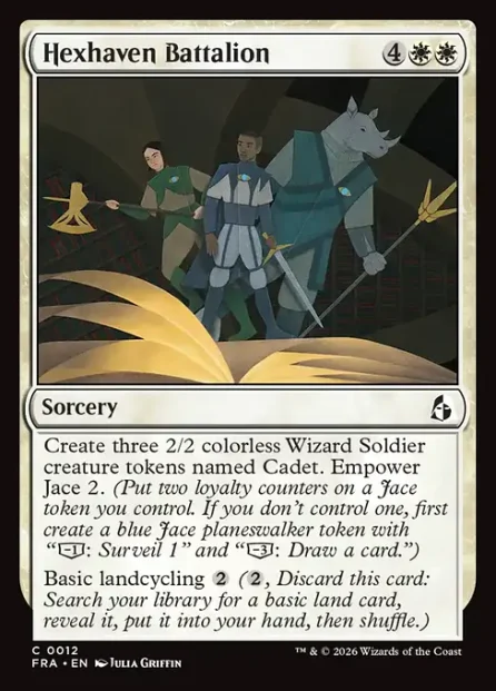 Hexhaven Battalion, Reality Fracture — Magic: The Gathering card