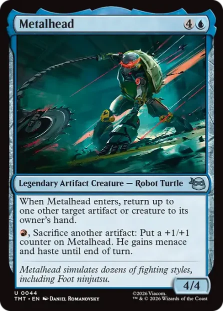 Metalhead, Teenage Mutant Ninja Turtles — Magic: The Gathering card