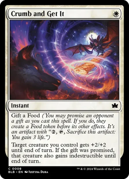 Crumb and Get It, Bloomburrow — Magic: The Gathering card