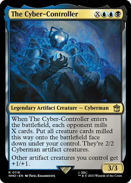 The Cyber-Controller, Doctor Who — Magic: The Gathering card