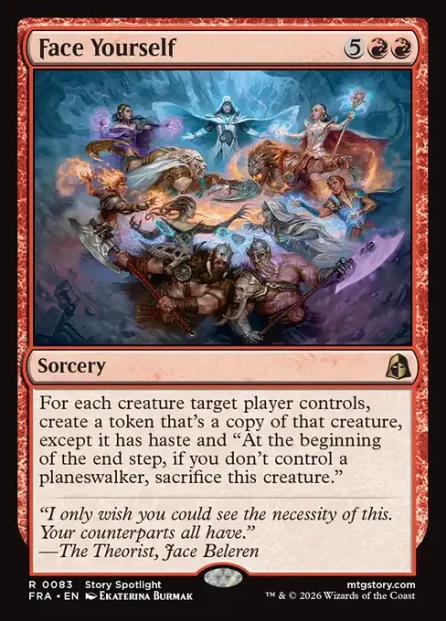 Face Yourself, Reality Fracture — Magic: The Gathering card