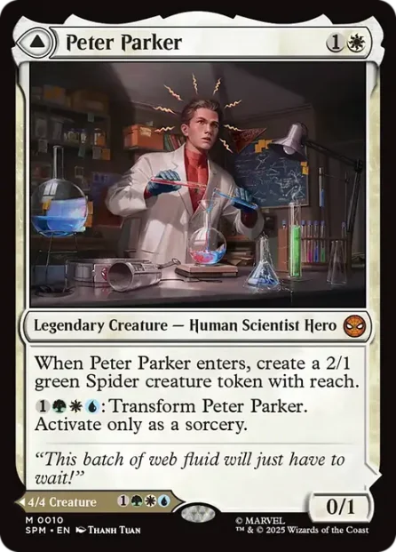 Peter Parker // Amazing Spider-Man, Marvel's Spider-Man — Magic: The Gathering card