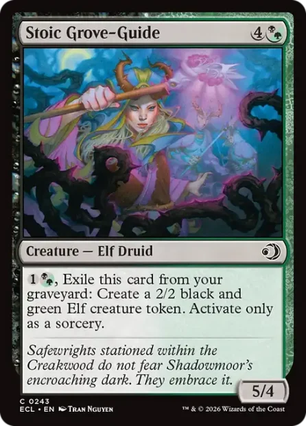 Stoic Grove-Guide, Lorwyn Eclipsed — Magic: The Gathering card