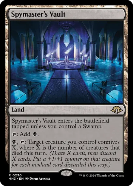 Spymaster's Vault, Modern Horizons 3 — Magic: The Gathering card