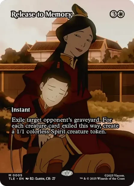 Release to Memory, Avatar: The Last Airbender Eternal — Magic: The Gathering card