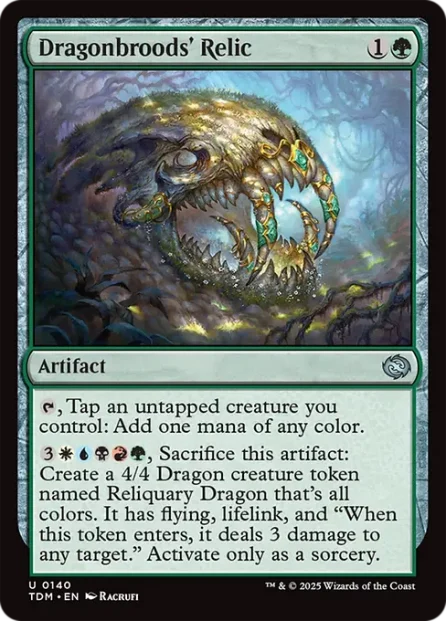Dragonbroods' Relic, Tarkir: Dragonstorm — Magic: The Gathering card