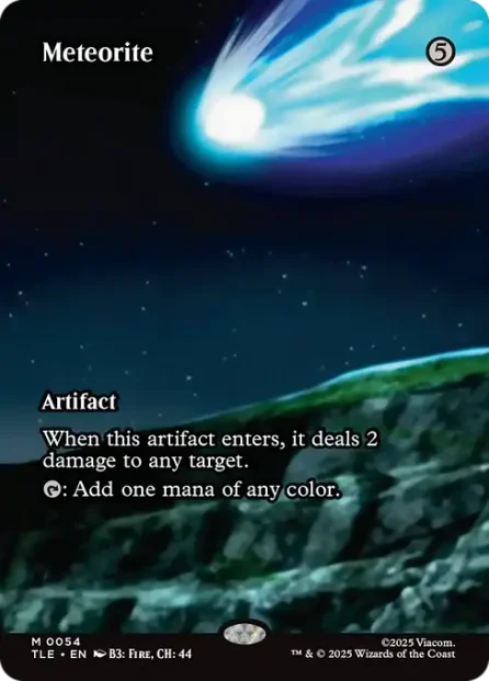 Meteorite, Avatar: The Last Airbender Eternal — Magic: The Gathering card