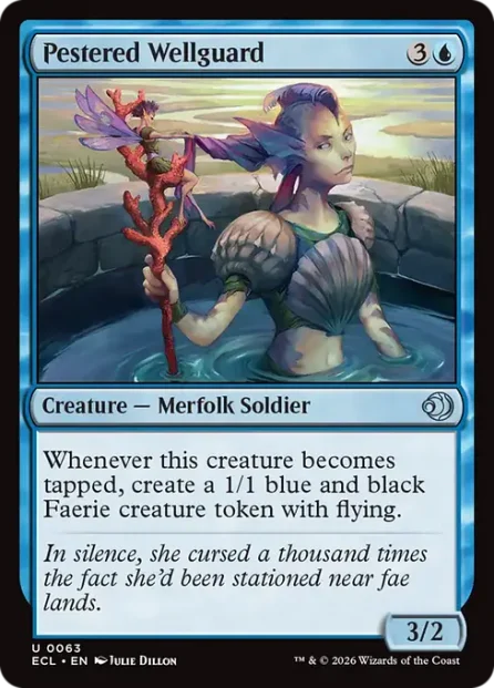 Pestered Wellguard, Lorwyn Eclipsed — Magic: The Gathering card