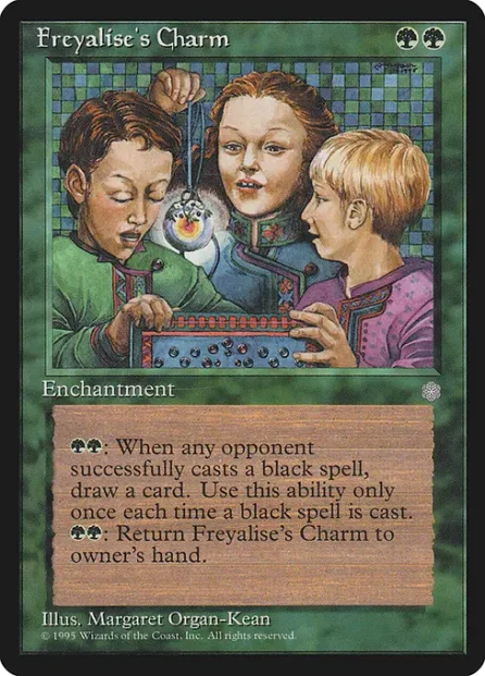 Freyalise's Charm, Ice Age — Magic: The Gathering card