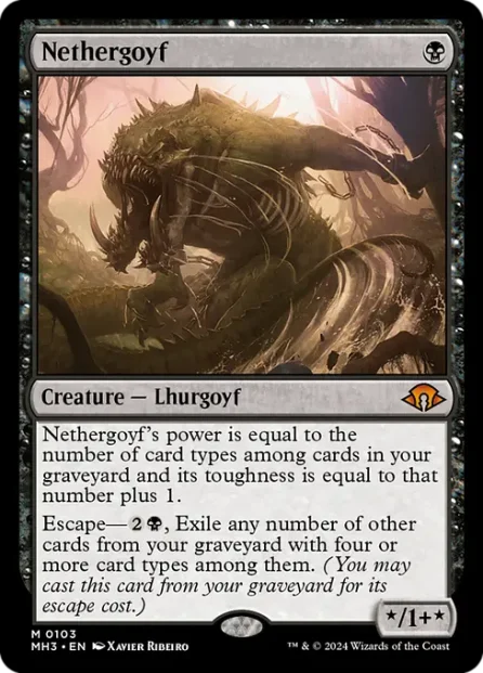 Nethergoyf, Modern Horizons 3 — Magic: The Gathering card