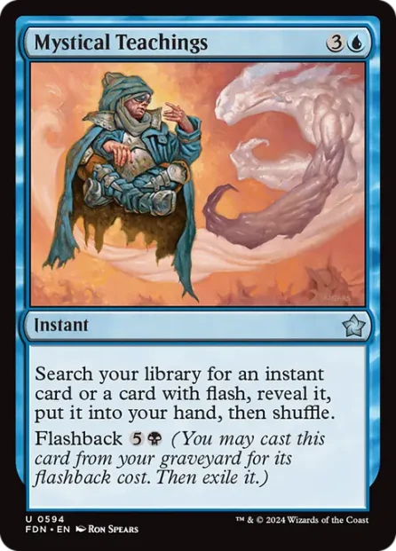 Mystical Teachings, Foundations — Magic: The Gathering card