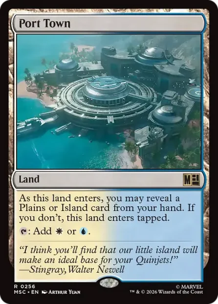 Port Town, Marvel Super Heroes Commander — Magic: The Gathering card