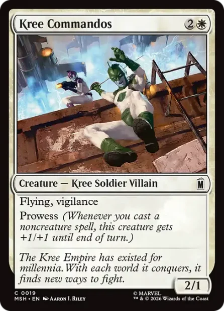 Kree Commandos, Marvel Super Heroes — Magic: The Gathering card