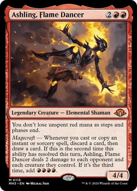 Ashling, Flame Dancer, Modern Horizons 3 — Magic: The Gathering card