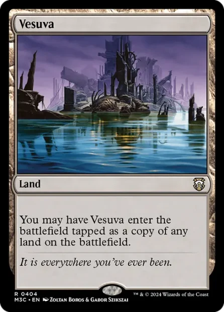 Vesuva, Modern Horizons 3 Commander — Magic: The Gathering card