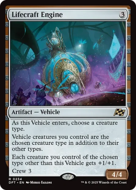 Lifecraft Engine, Aetherdrift — Magic: The Gathering card