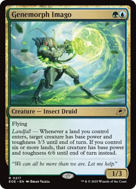 Genemorph Imago, Edge of Eternities — Magic: The Gathering card