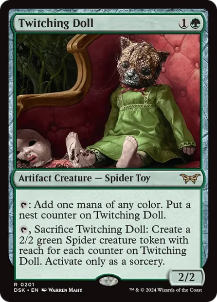 Twitching Doll, Duskmourn: House of Horror — Magic: The Gathering card