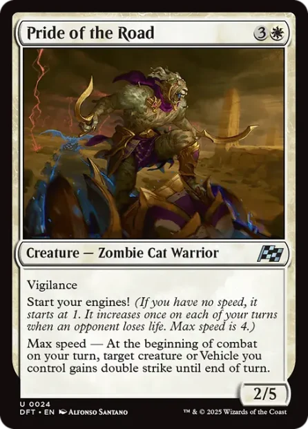 Pride of the Road, Aetherdrift — Magic: The Gathering card