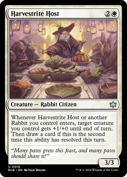 Harvestrite Host, Bloomburrow — Magic: The Gathering card