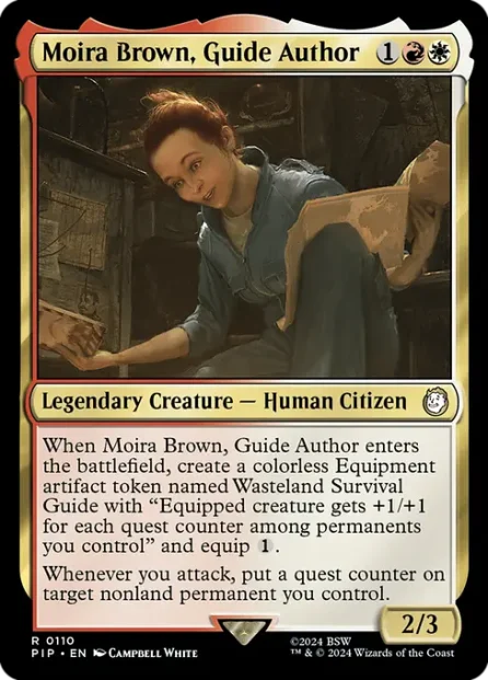 Moira Brown, Guide Author, Fallout — Magic: The Gathering card