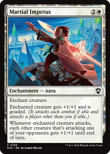 Martial Impetus, Secrets of Strixhaven Commander — Magic: The Gathering card