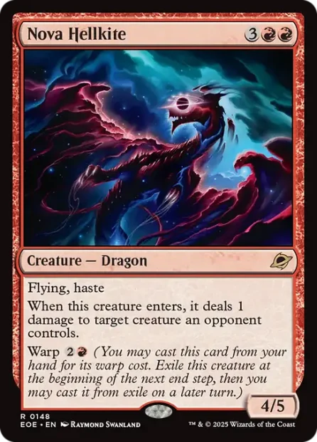 Nova Hellkite, Edge of Eternities — Magic: The Gathering card