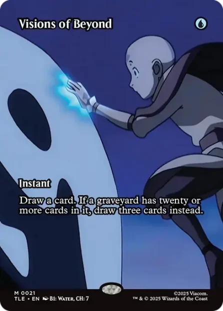 Visions of Beyond, Avatar: The Last Airbender Eternal — Magic: The Gathering card