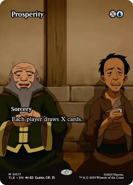 Prosperity, Avatar: The Last Airbender Eternal — Magic: The Gathering card