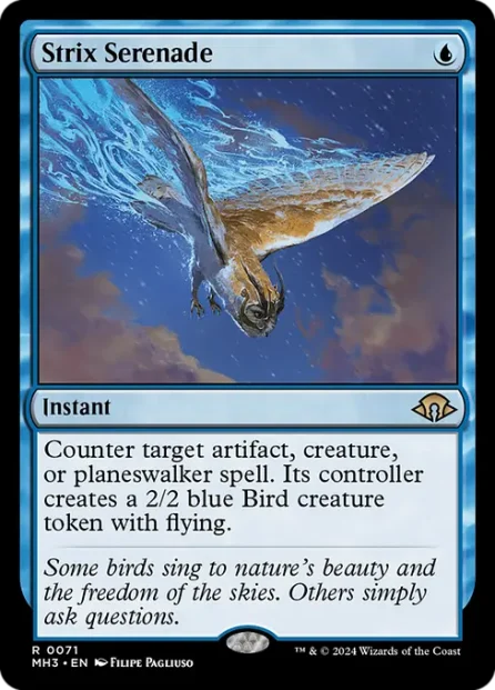 Strix Serenade, Modern Horizons 3 — Magic: The Gathering card