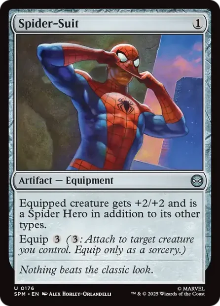 Spider-Suit, Marvel's Spider-Man — Magic: The Gathering card