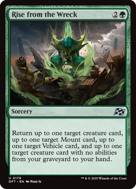 Rise from the Wreck, Aetherdrift — Magic: The Gathering card