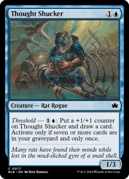 Thought Shucker, Bloomburrow — Magic: The Gathering card