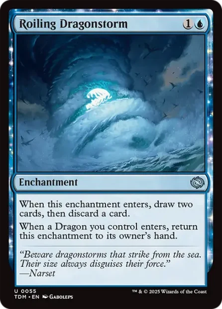 Roiling Dragonstorm, Tarkir: Dragonstorm — Magic: The Gathering card
