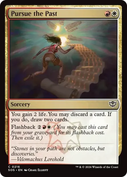 Pursue the Past, Secrets of Strixhaven — Magic: The Gathering card